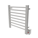 Amba Sirio S-2121 Dual-Purpose Towel Warmer and Radiator in Brushed Finish