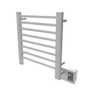 Amba Sirio S-2121 Dual-Purpose Towel Warmer and Radiator in Brushed Finish