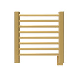 Amba Sirio S-2121 Towel Warmer and Radiator in Satin Brass Finish