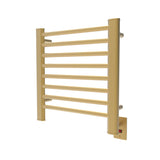 Amba Sirio S-2121 Towel Warmer and Radiator in Satin Brass Finish