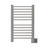 Amba Sirio S-2133 Dual-Purpose Towel Warmer and Radiator in Brushed Finish