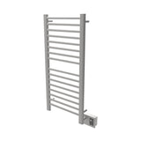 Amba Sirio S-2142 Dual-Purpose Towel Warmer and Radiator in Brushed Finish