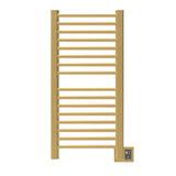 Amba Sirio S-2142 Towel Warmer and Radiator in Satin Brass Finish