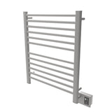 Amba Sirio S-2933 Dual-Purpose Towel Warmer and Radiator in Brushed Finish