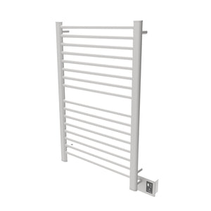 Amba Sirio S-2942 Dual-Purpose Towel Warmer and Radiator in Brushed Finish