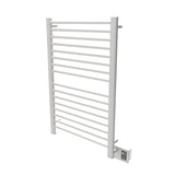 Amba Sirio S-2942 Dual-Purpose Towel Warmer and Radiator in Brushed Finish