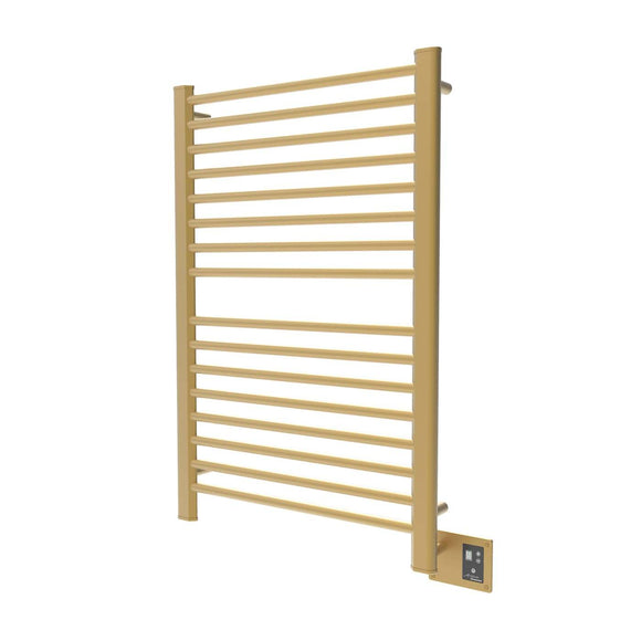 Amba Sirio S-2942 Towel Warmer and Radiator in Satin Brass Finish