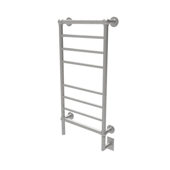 Amba T-2040 Traditional Towel Warmer with 8 Round Bars, Brushed Finish