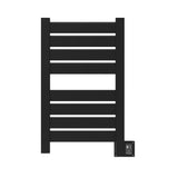 Amba Vega V-2338 Dual-Purpose Towel Warmer and Radiator with 8 Panels, Matte Black Finish