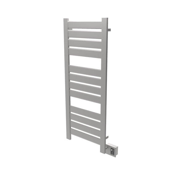 Amba Vega V-2356 Dual-Purpose Towel Warmer and Radiator with 8 Panels, Brushed Finish