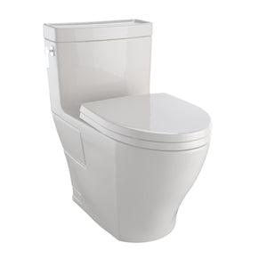 TOTO Aimes WASHLET+ One-Piece Elongated 1.28 GPF Skirted Toilet, Sedona Beige, SKU: MS626124CEFG#12