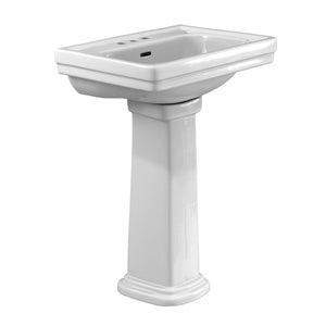 TOTO LPT532.4N#01 Promenade Pedestal Bathroom Sink