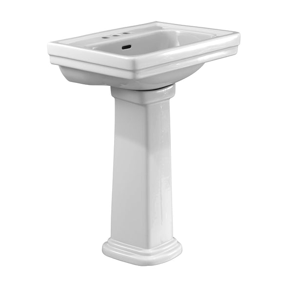 TOTO LPT532.4N#01 Promenade Pedestal Bathroom Sink