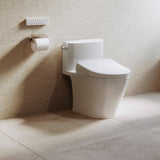 TOTO SW4726AT40#01 S7 WASHLET+ Bidet Toilet Seat with EWATER+ Bowl and Wand Cleaning and Lid