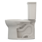 TOTO CST785CEFG#12 Drake Transitional Two-Piece Round Universal Height Toilet, Sedona Beige