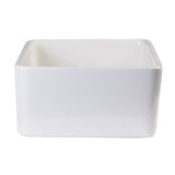 ALFI AB503-B Biscuit 23" Smooth Apron Fireclay Single Bowl Farmhouse Sink