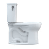 TOTO CST785CEFG#01 Drake Transitional Two-Piece Round Universal Height Toilet, Cotton White