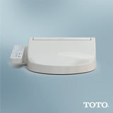 TOTO SW3074#12 Washlet C2 Bidet Toilet Seat with Premist and eWater+ Wand Cleaning, Elongated, Sedona Beige