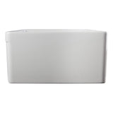 ALFI AB511-W White 30" Decorative Lip Apron Single Bowl Fireclay Farmhouse Sink