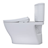 TOTO MW4424726CUFGA#01 WASHLET+ Nexus 1G Two-Piece Toilet with Auto Flush S7 Bidet Seat, Cotton White