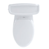 TOTO CST754EF#01 Eco Dartmouth Two-Piece Elongated 1.28 GPF Toilet, Cotton White