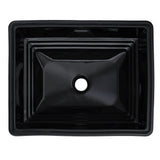 TOTO LT533#51 Promenade Rectangular Undermount Bathroom Sink, Ebony