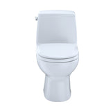 TOTO MS853113E#01 Eco UltraMax One-Piece Round Bowl 1.28 GPF Toilet, Cotton White