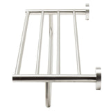 ALFI Brand AB9538-BN Brushed Nickel 26 inch Towel Bar & Shelf Bathroom Accessory