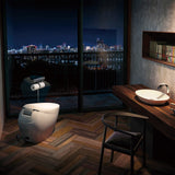 TOTO MS903CUMFX#01 NEOREST NX2 Dual Flush 1.0 or 0.8 GPF Toilet with Integrated Bidet Seat and eWater+ and ActiLight