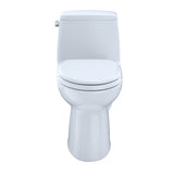 TOTO MS854114E#11 Eco UltraMax One-Piece Elongated 1.28 GPF Toilet, Colonial White