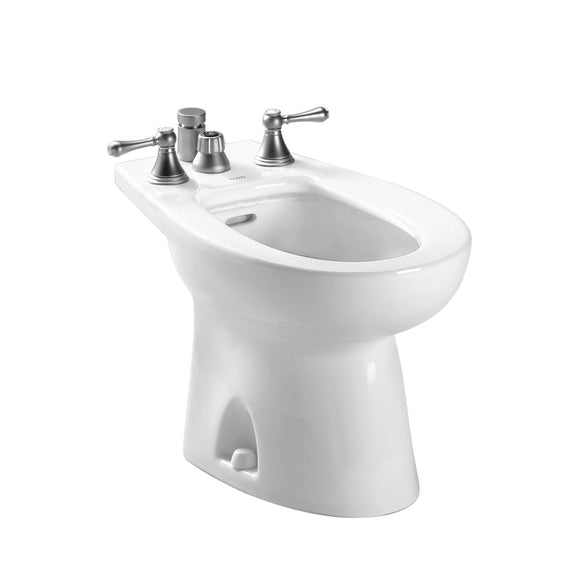 TOTO BT500B#01 Piedmont Vertical Spray Flushing Rim Bidet