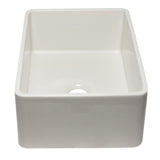 ALFI AB3020SB-B 30 inch Biscuit Reversible Single Fireclay Farmhouse Sink