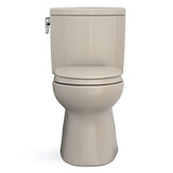 TOTO MS474124CUFG#03 Vespin II 1G Two-Piece Toilet with SS124 SoftClose Seat, Washlet+ Ready, Bone Finish