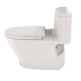 TOTO MS642124CUFG#11 Nexus 1G One-Piece Elongated Universal Height Toilet with SoftClose Seat, Colonial White