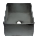 ALFI ABCO3020SB Concrete Color 30" Reversible Fireclay Farmhouse Kitchen Sink