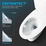 TOTO MW6263074CEFG#01 Washlet+ Aimes One-Piece 1.28 GPF Toilet and Washlet C2 Bidet Seat