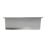 ALFI ABN1224-PSS 12 x 24 Polished Stainless Steel Vertical Double Shelf Bath Shower Niche