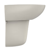 TOTO LHT241.4G#12 Supreme Oval Wall-Mount Bathroom Sink with Shroud for 4" Center Faucets, Sedona Beige