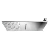 ALFI Brand RAIN10SW-PC Polished Chrome 10" Wall-Mounted Square Waterfall Rain Shower Head