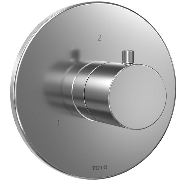 TOTO TBV01103U#CP Round Two-Way Diverter Shower Trim