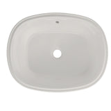 TOTO LT481G#11 Maris Oval Undermount Bathroom Sink with CEFIONTECT, Colonial White