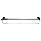 ALFI AB9538-PC Polished Chrome 26 inch Towel Bar & Shelf Bathroom Accessory