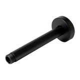 ALFI Brand ABSA6R-BM Black Matte 6" Round Ceiling Shower Arm