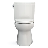 TOTO MS474124CUFG#11 Vespin II 1G Two-Piece Toilet with SS124 SoftClose Seat, Washlet+ Ready, Colonia White