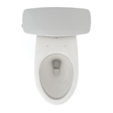 TOTO CST786CEFG#11 Drake Transitional Two-Piece Tornado Flush Toilet with CEFIONTECT, Colonial White