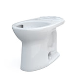 TOTO C776CEFGT40#01 Drake Universal Height Tornado Flush Toilet Bowl with CEFIONTECT, Washlet+ Ready