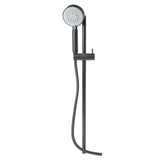 ALFI Brand AB7938-BM Black Matte Round Sliding Rail Hand Shower Set