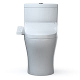 TOTO MW4463074CEMGN#01 Aquia IV Two-Piece Elongated Dual Flush Toilet and WASHLET C2 Bidet Seat, Cotton White