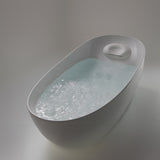 TOTO PJYD2200PWEU#GW Flotation Bathtub with ZERO DIMENSION and Hydrohands, Gloss White