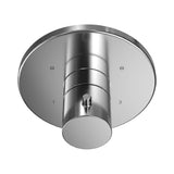 TOTO TBV01102U#CP Round Three-Way Diverter Trim with Off, Polished Chrome